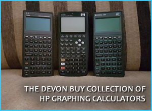 collection of hp calculators