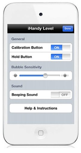 ihandy level for iphone