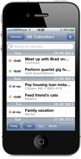 calendar app