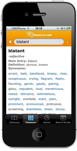 thesaurus for iphone