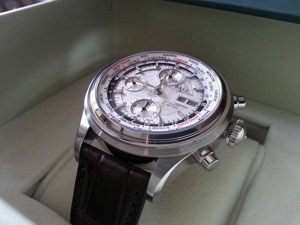 Ball Trainmaster Worldtime Chronograph