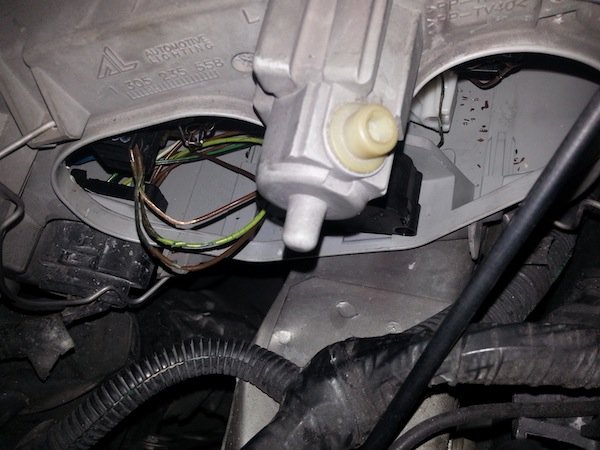 alfa romeo 147 headlamp wiring insulation