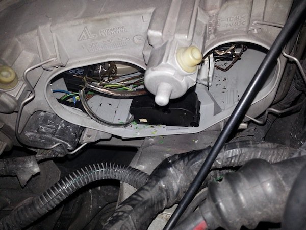 alfa romeo 147 headlamp wiring insulation