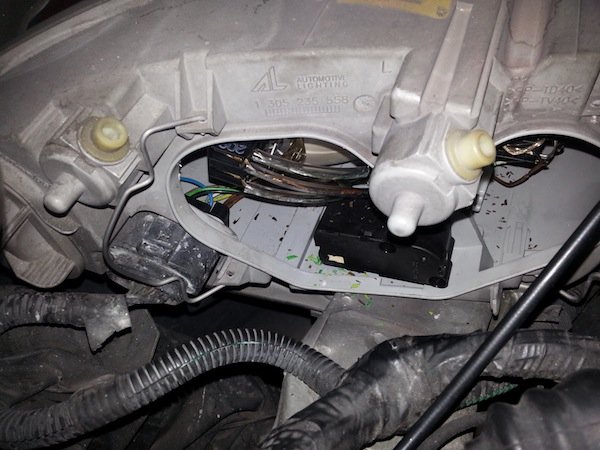 alfa romeo 147 headlamp wiring insulation