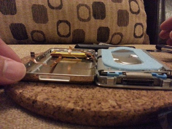 replacing iPod HDD