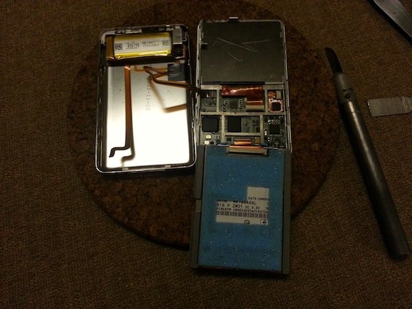 replacing ipod classic hard drive