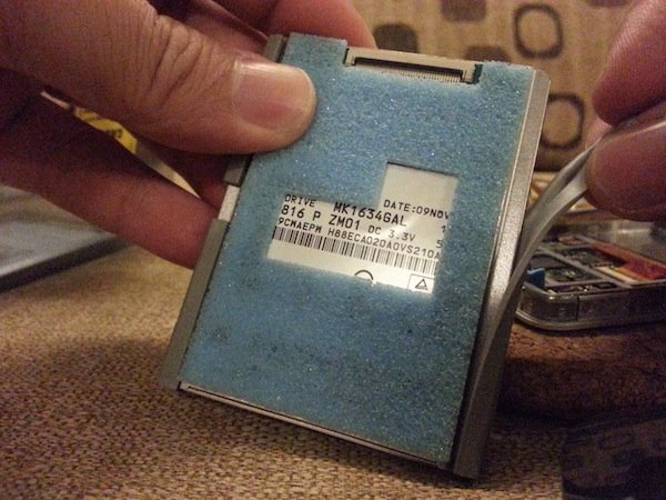 replacing ipod classic hard drive