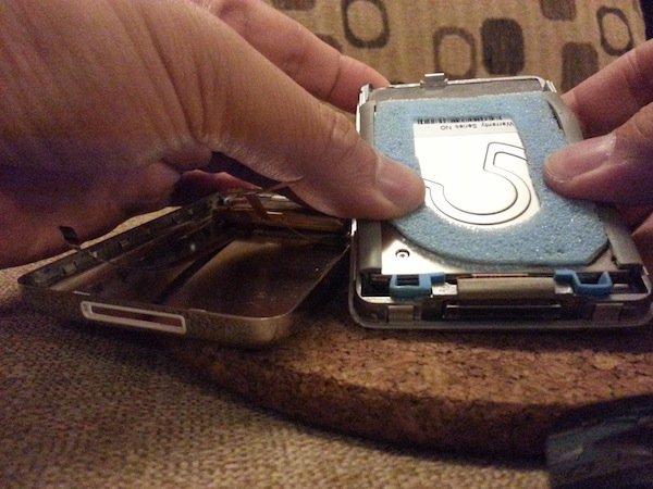 replacing ipod classic hard drive