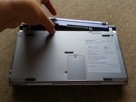 Sony VAIO PictureBook battery replacement