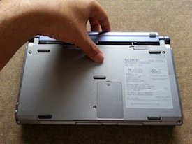 Sony VAIO PictureBook battery replacement