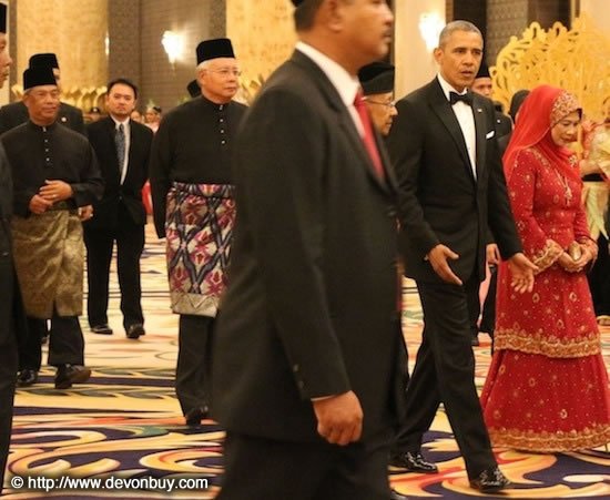 obama visits Malaysia