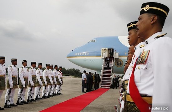 obama visits Malaysia