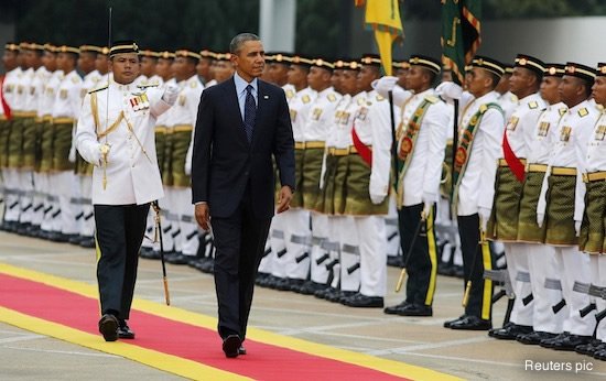 obama visits Malaysia