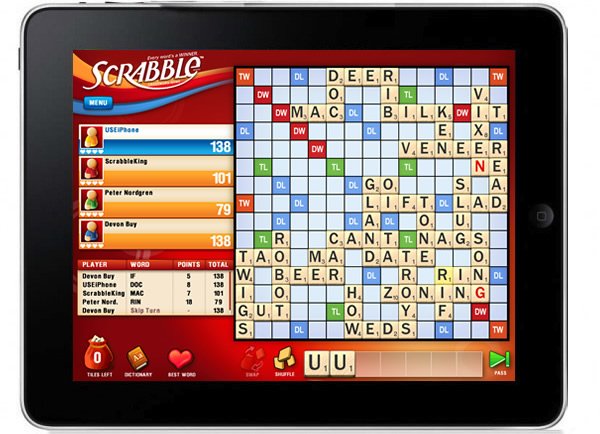 Scrabble for iPad