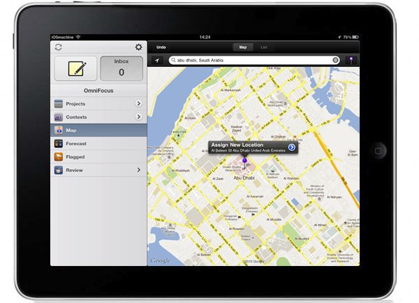 OmniFocus for iPad