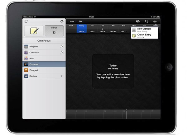 OmniFocus for iPad