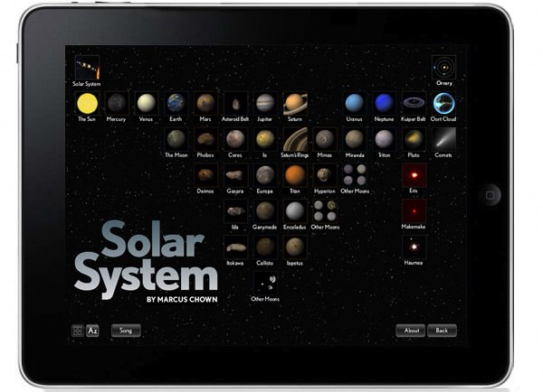 Solar System for iPad