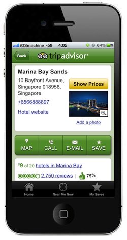 TripAdvisor for iPhone