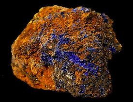 Azurite Morenci Arizona USA