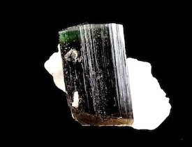 Elbaite green with white Cleavelandite