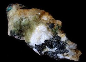 Smithsonite green pseudo-Sphalerite Colorado USA