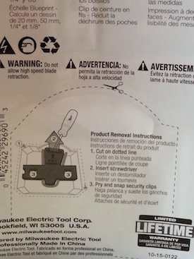 milwaukee magnetic tape measure