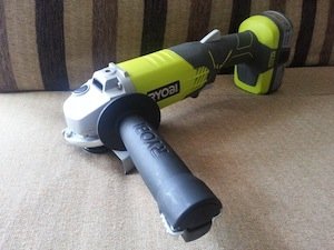 Ryobi 18V One+ P421 Cordless Angle Grinder