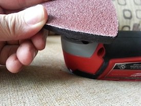 Milwaukee sanding pad