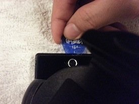 how to open a sony xperia