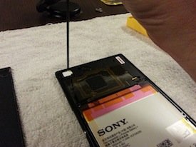 how to open a sony xperia
