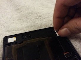 how to open a sony xperia