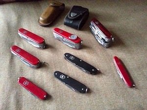 victorinox swiss army knives collection