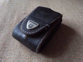 Victorinox leather pouch for SwissChamp XLT