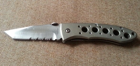 tanto steel handle