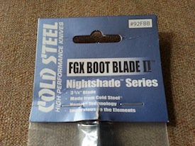 cold steel fgx boot blade ii