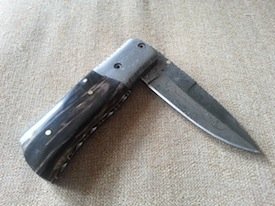 damascus folding knife