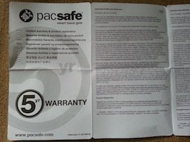 Pacsafe RFIDsafe Z100