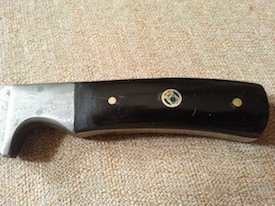 mosaic pin knife handle