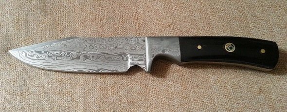 damascus fixed blade