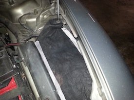 cold air intake heat shield