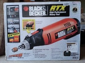 black & decker rtx-1 box