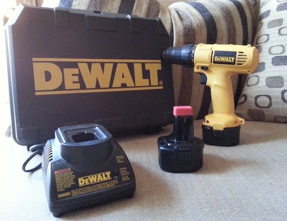 First battery powered drill deals