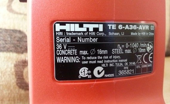 Hilti TE 6-A36