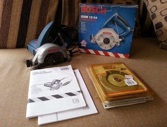 Bosch GDM 12-34 marble cutter