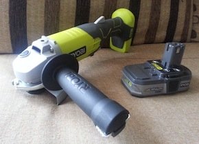 Ryobi angle grinder