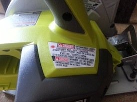 Ryobi P506 circular saw