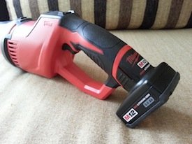 Milwaukee M12 Compact Vacuum run time