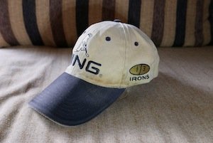 collectiong of baseball caps