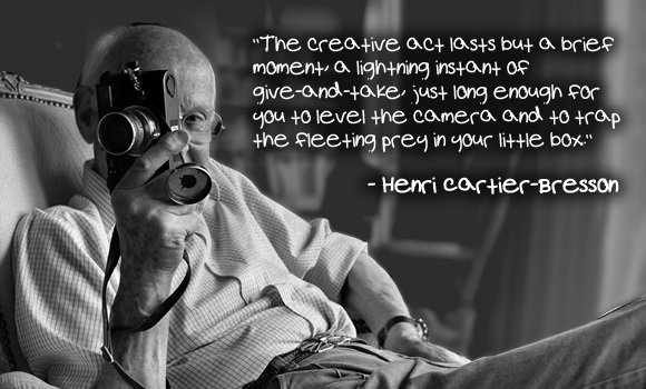 Henri Cartier-Bresson quote