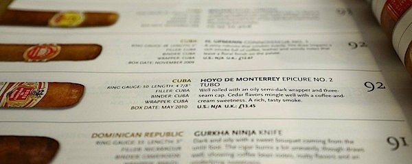 cigar aficionado hoyo de monterrey epicure 2